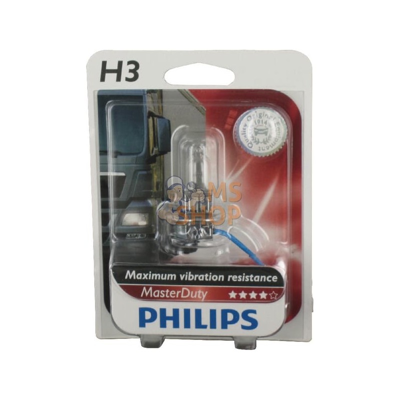 Ampoule H3 - 24V-70W - MDuty | PHILIPS Ampoule H3 - 24V-70W - MDuty | PHILIPSPR#785194