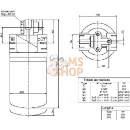 Filtre retour 16-P25-T2 1" | MP FILTRI Filtre retour 16-P25-T2 1" | MP FILTRIPR#860620