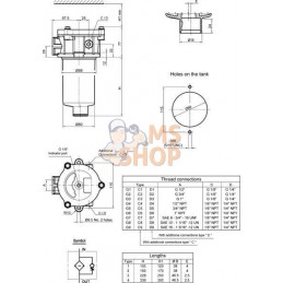 Filtre de retour MPF 100/2-12-P103 | MP FILTRI Filtre de retour MPF 100/2-12-P103 | MP FILTRIPR#860520