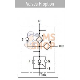 Filtre retour/aspiration MRSX116-2-H | MP FILTRI Filtre retour/aspiration MRSX116-2-H | MP FILTRIPR#860619