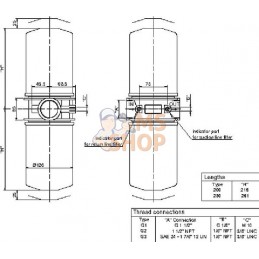 Tête de filtre MPS200/250-S-G1(1 1/2" BSP) | MP FILTRI Tête de filtre MPS200/250-S-G1(1 1/2" BSP) | MP FILTRIPR#860559