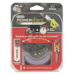 Chaîne de tronçonneuse 3/8" 1,3mm 56 DL demi-ciseau Powersharp Boite Oregon | OREGON Chaîne de tronçonneuse 3/8" 1,3mm 56 DL dem