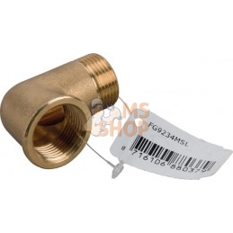 Coude en laiton F/M 3/4" | MZ Coude en laiton F/M 3/4" | MZPR#885149