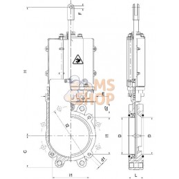 Robinet-vanne 6" | MZ Robinet-vanne 6" | MZPR#862318