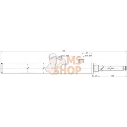 Vérin hydr. 4" | MZ Vérin hydr. 4" | MZPR#900297