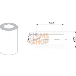 Douille 63.5mm utilisable pour Ferri | UNBRANDED Douille 63.5mm utilisable pour Ferri | UNBRANDEDPR#874896