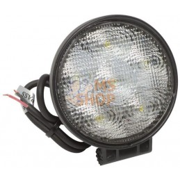 Light LED, 18W, 1080lm, round, 10/30V, white, 116x128mm | UNBRANDED Light LED, 18W, 1080lm, round, 10/30V, white, 116x128mm | UN