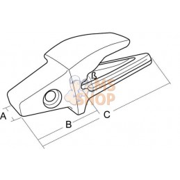 Porte-dent J460 excavatrice | UNBRANDED Porte-dent J460 excavatrice | UNBRANDEDPR#874532