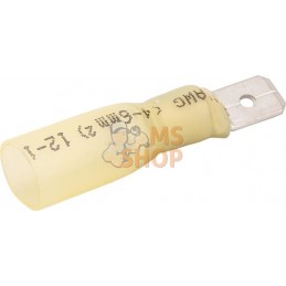 Connecteur jaune femelle/femelle plat | UNBRANDED Connecteur jaune femelle/femelle plat | UNBRANDEDPR#821682