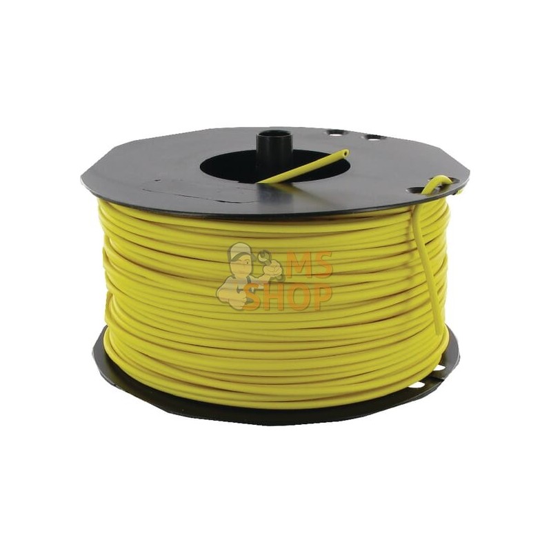 Câble 1x1,5 mm jaune | UNBRANDED Câble 1x1,5 mm jaune | UNBRANDEDPR#822019