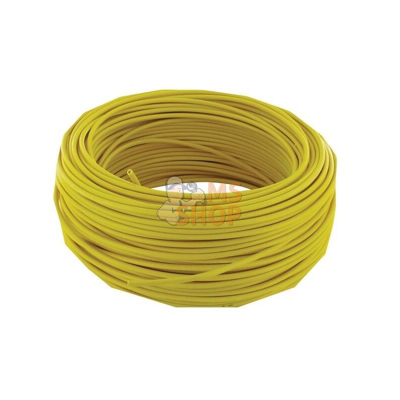Câble 1x1,5 mm jaune | UNBRANDED Câble 1x1,5 mm jaune | UNBRANDEDPR#822022