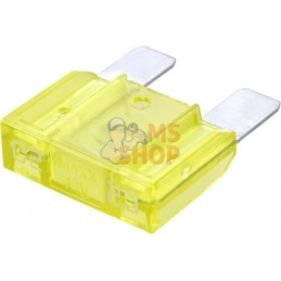 Fusible lame maxi 32V 20A longueur 34,3mm jaune pack 1x | UNBRANDED Fusible lame maxi 32V 20A longueur 34,3mm jaune pack 1x | UN