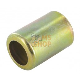 Jupe pour tuyau de climatisation Ø23x35mm DN15,5 acier / zingué / blanc passivé | UNBRANDED Jupe pour tuyau de climatisation Ø23