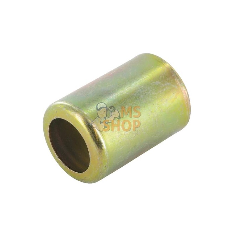 Jupe pour tuyau de climatisation Ø23x35mm DN15,5 acier / zingué / blanc passivé | UNBRANDED Jupe pour tuyau de climatisation Ø23