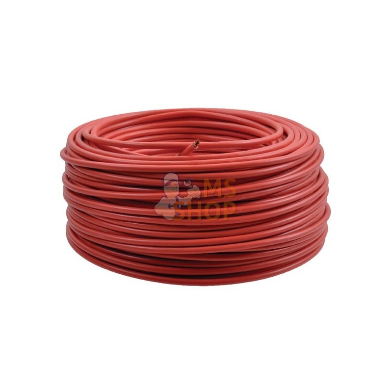 Câble 1x4,0 mm rouge | UNBRANDED Câble 1x4,0 mm rouge | UNBRANDEDPR#822050