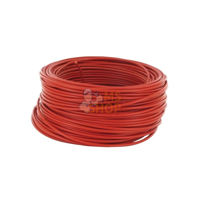 Câble 1x1,5 mm rouge | UNBRANDED Câble 1x1,5 mm rouge | UNBRANDEDPR#821957