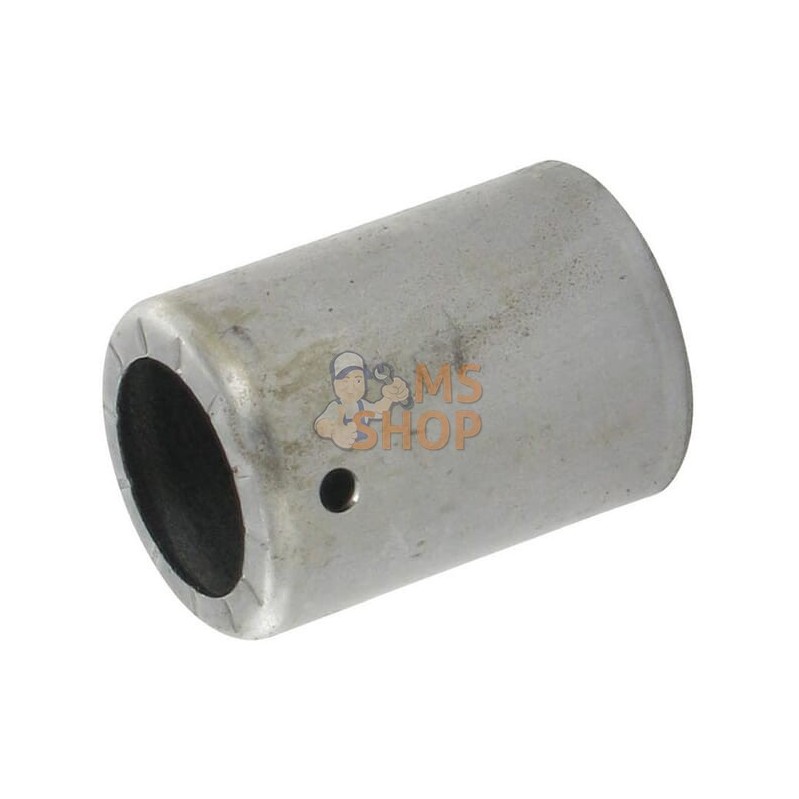 Jupe pour tuyau de climatisation Ø24x35mm DN18 acier / zingué / blanc passivé | UNBRANDED Jupe pour tuyau de climatisation Ø24x3