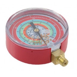 Manomètre 80 mm haute-pression rouge | UNBRANDED Manomètre 80 mm haute-pression rouge | UNBRANDEDPR#653407