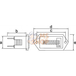 Indicateur de charge batterie | UNBRANDED Indicateur de charge batterie | UNBRANDEDPR#918965