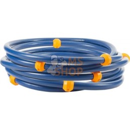 Tuyau à haute pression 25 m 2SC DN10 bleu 3/8" filetage mâle, avec coulissement à billes | UNBRANDED Tuyau à haute pression 25 m