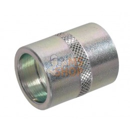 Jupe à sertir Ø21x31mm DN10 acier / zingué | UNBRANDED Jupe à sertir Ø21x31mm DN10 acier / zingué | UNBRANDEDPR#752293