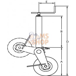 Roue Jockey | UNBRANDED Roue Jockey | UNBRANDEDPR#875141