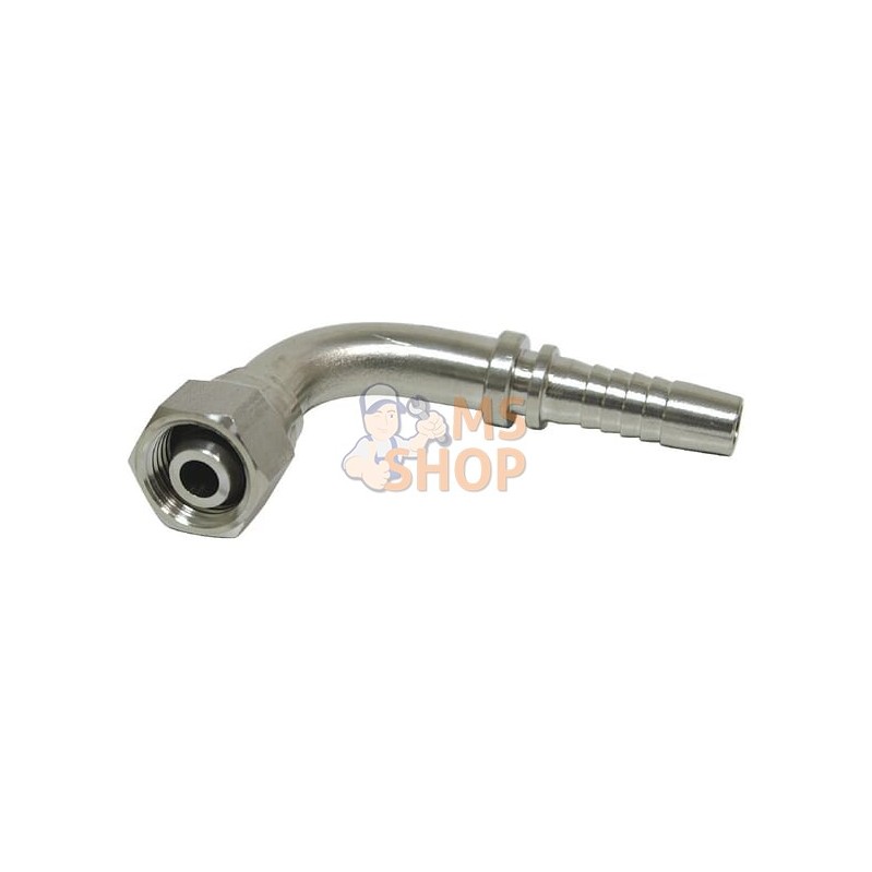 Raccord à sertir DN16-M26x1,5-18L-90º inox | UNBRANDED Raccord à sertir DN16-M26x1,5-18L-90º inox | UNBRANDEDPR#773545