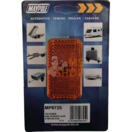 Feu de gabarit rectangle orange 12V | UNBRANDED Feu de gabarit rectangle orange 12V | UNBRANDEDPR#711181