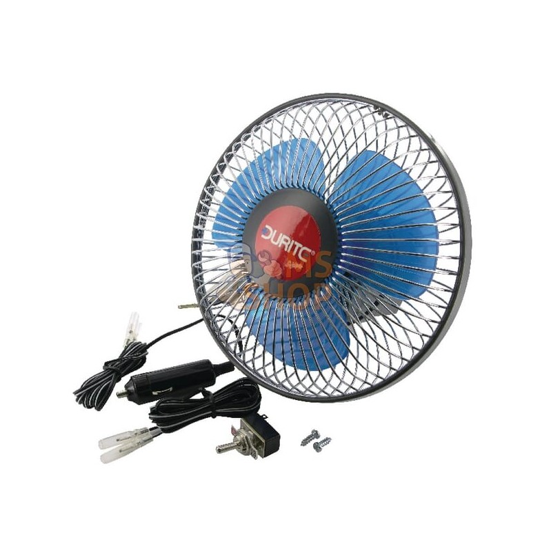 Ventilateur 12v 6" oscillant | UNBRANDED Ventilateur 12v 6" oscillant | UNBRANDEDPR#822345