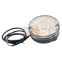 Feu de recul LED, ronde, 12/24V, blanche, à boulonner, Ø 140mm | UNBRANDED Feu de recul LED, ronde, 12/24V, blanche, à boulonner