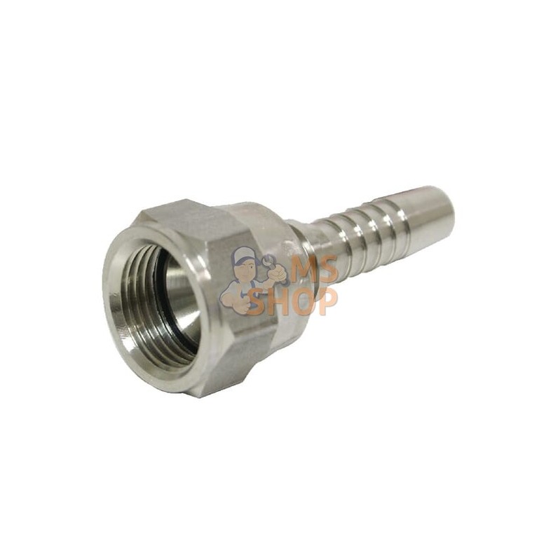 Raccord à sertir DN06-7/16-UNF inox | UNBRANDED Raccord à sertir DN06-7/16-UNF inox | UNBRANDEDPR#773540