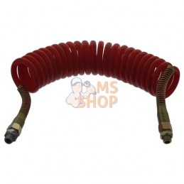 Tuyau d'air spiralé 6 m M16 x 1,5 rouge | UNBRANDED Tuyau d'air spiralé 6 m M16 x 1,5 rouge | UNBRANDEDPR#653640