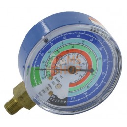 Manomètre 63 mm basse-pression bleu | UNBRANDED Manomètre 63 mm basse-pression bleu | UNBRANDEDPR#653404