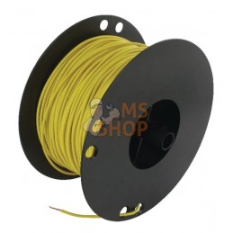 Fil 1 x 0,75 mm² jaune 100 m | UNBRANDED Fil 1 x 0,75 mm² jaune 100 m | UNBRANDEDPR#822031