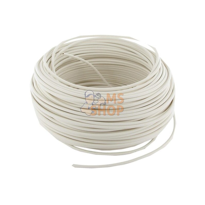 Câble 1x1,5 mm blanc | UNBRANDED Câble 1x1,5 mm blanc | UNBRANDEDPR#822115