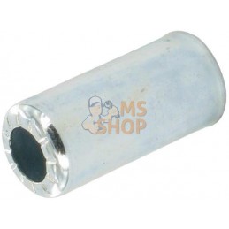 Jupe pour tuyau de climatisation Ø15x35mm DN9,5 acier / zingué / blanc passivé | UNBRANDED Jupe pour tuyau de climatisation Ø15x