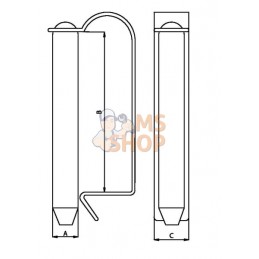 Goupille clips avec ressort | UNBRANDED Goupille clips avec ressort | UNBRANDEDPR#711127