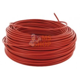Câble 1x2,5 mm rouge | UNBRANDED Câble 1x2,5 mm rouge | UNBRANDEDPR#822044