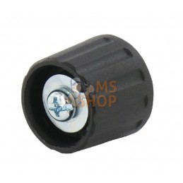 Bouton rotatif Ø21mm, axe 6mm, noir | UNBRANDED Bouton rotatif Ø21mm, axe 6mm, noir | UNBRANDEDPR#904237