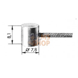 Câble intérieur 2,5mm-250cm | UNBRANDED Câble intérieur 2,5mm-250cm | UNBRANDEDPR#773370