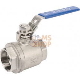 Vanne à bille inox 2xF 1 1/4'' | UNBRANDED Vanne à bille inox 2xF 1 1/4'' | UNBRANDEDPR#633510