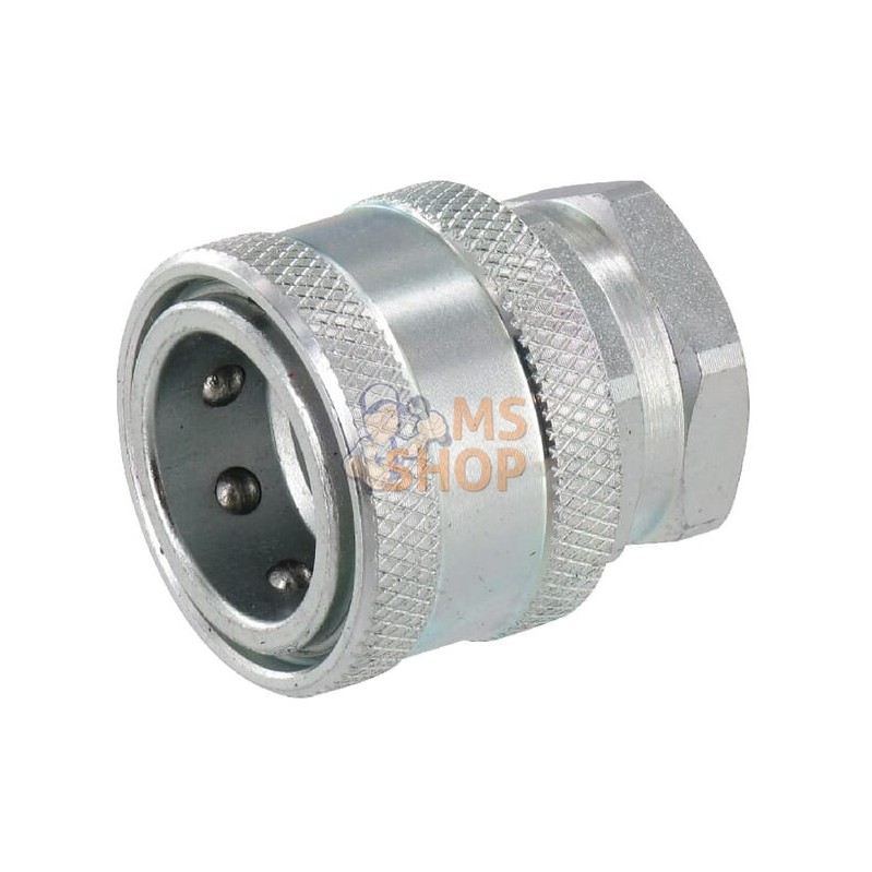 Raccord rapide F 1/2" acier | UNBRANDED Raccord rapide F 1/2" acier | UNBRANDEDPR#779064