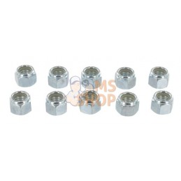 10 écrous de blocage type 1100 | UNBRANDED 10 écrous de blocage type 1100 | UNBRANDEDPR#855900