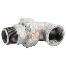 Raccord 90° zingué F/M 1" | UNBRANDED Raccord 90° zingué F/M 1" | UNBRANDEDPR#875442