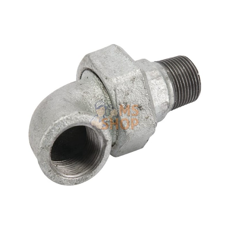 Raccord 90° zingué F/M 3/4" | UNBRANDED Raccord 90° zingué F/M 3/4" | UNBRANDEDPR#875636