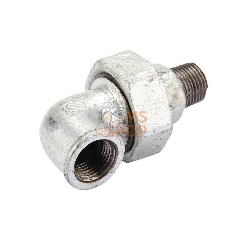 Raccord 90° zingué F/M 1/2" | UNBRANDED Raccord 90° zingué F/M 1/2" | UNBRANDEDPR#875601