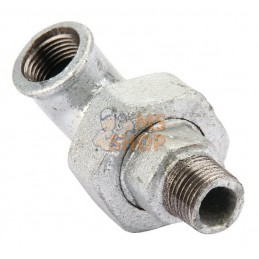 Raccord 90° zingué F/M 1/2" | UNBRANDED Raccord 90° zingué F/M 1/2" | UNBRANDEDPR#875601