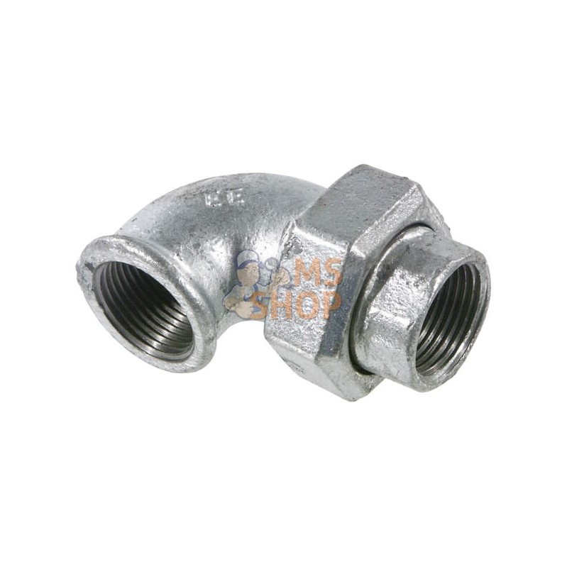 Raccord 90° zingué F/F 1 1/4" | UNBRANDED Raccord 90° zingué F/F 1 1/4" | UNBRANDEDPR#875842