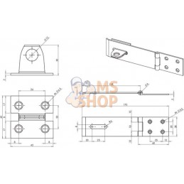 Penture av plaque à œillet 4" | UNBRANDED Penture av plaque à œillet 4" | UNBRANDEDPR#905222