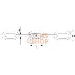 Chaîne en PVC jne/noire 8mm | UNBRANDED Chaîne en PVC jne/noire 8mm | UNBRANDEDPR#969171